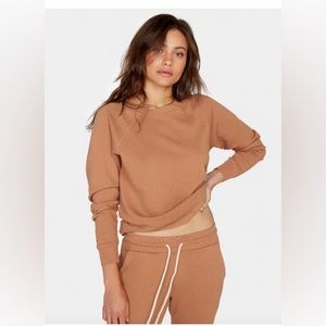 Organic Terry Raglan Sweatshirt - SEDONA - Mate The Label